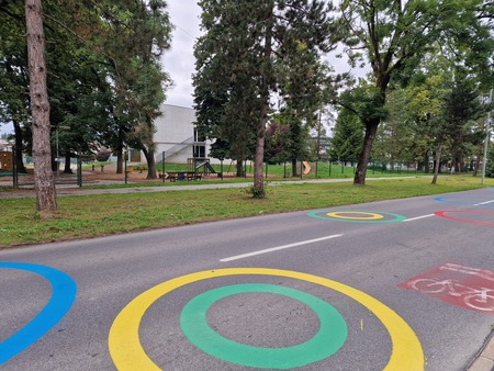 Talne oznake pri OŠ Preserje pri Radomljah